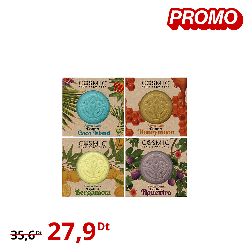 Pack 4 Savons Doux (PROMO)