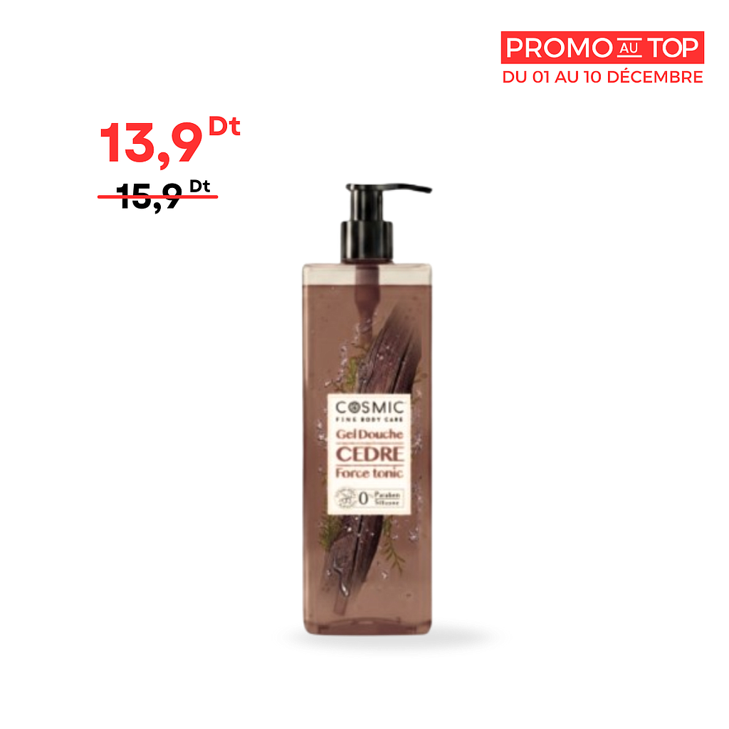 Gel Douche Cèdre (PROMO)