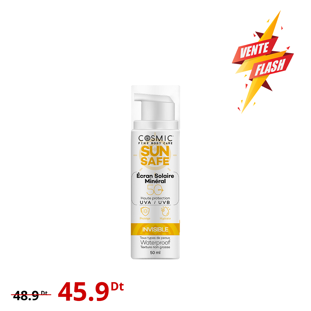 Écran Solaire Minéral Invisible (VENTE FLASH)