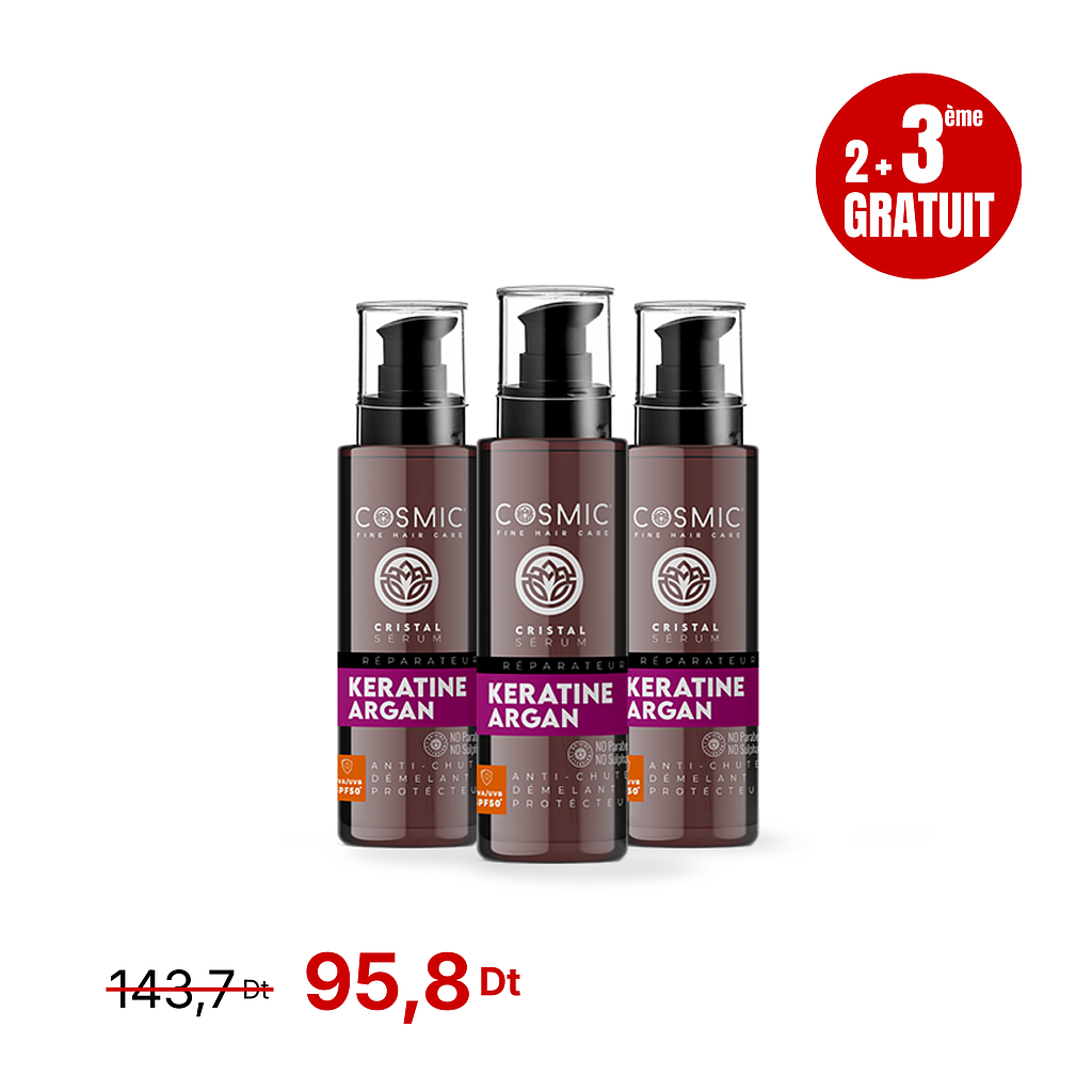 Pack 2 Sérum capillaire + 3ème GRATUIT